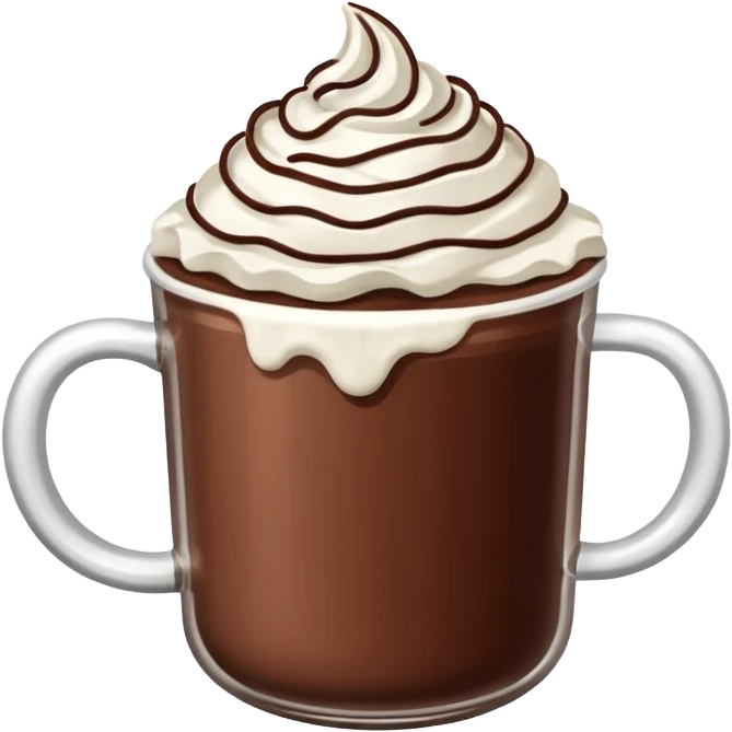 Hot chocolate emoji