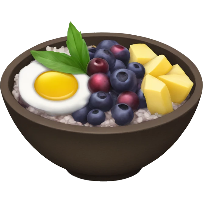 Açaí bowl  emoji