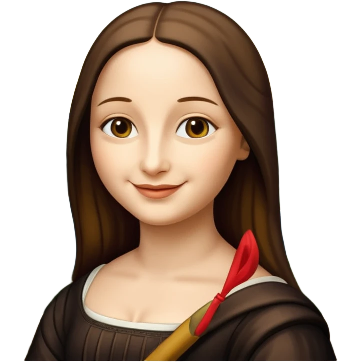  paint mona lisa emoji