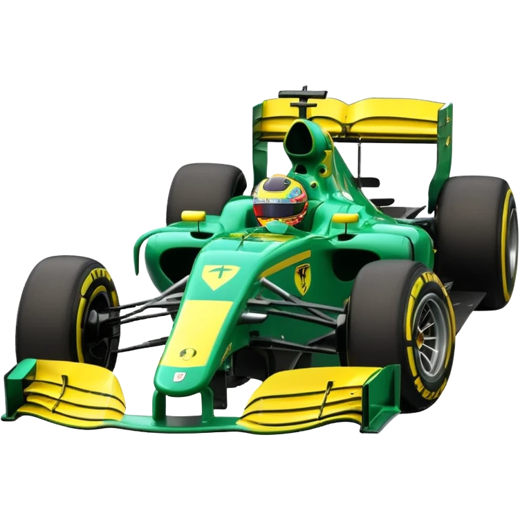 green and yellow ferrari f1 bell lewis hamilton helmet emoji