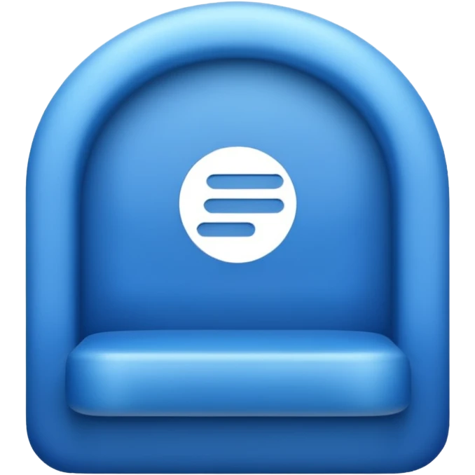 Blue Bank emoji