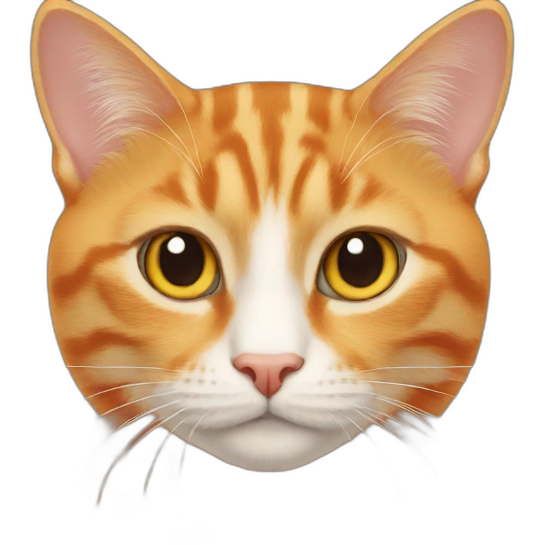 orange cat emoji