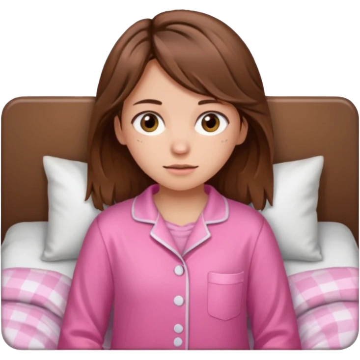 girl waking up from bed emoji