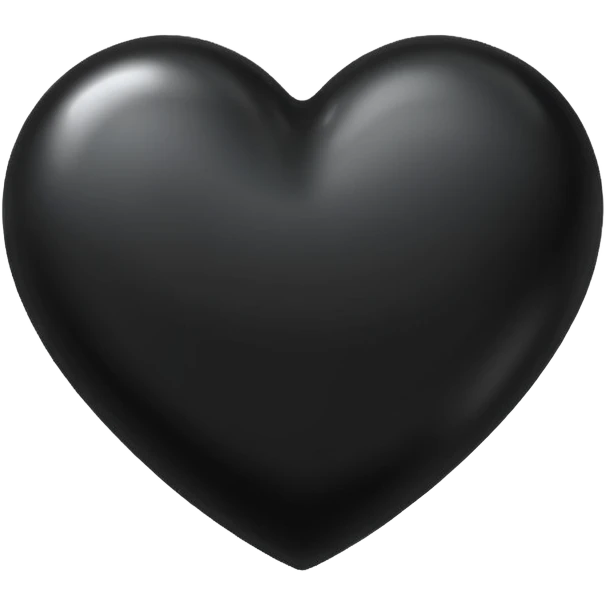 ❤️‍🔥 but black emoji