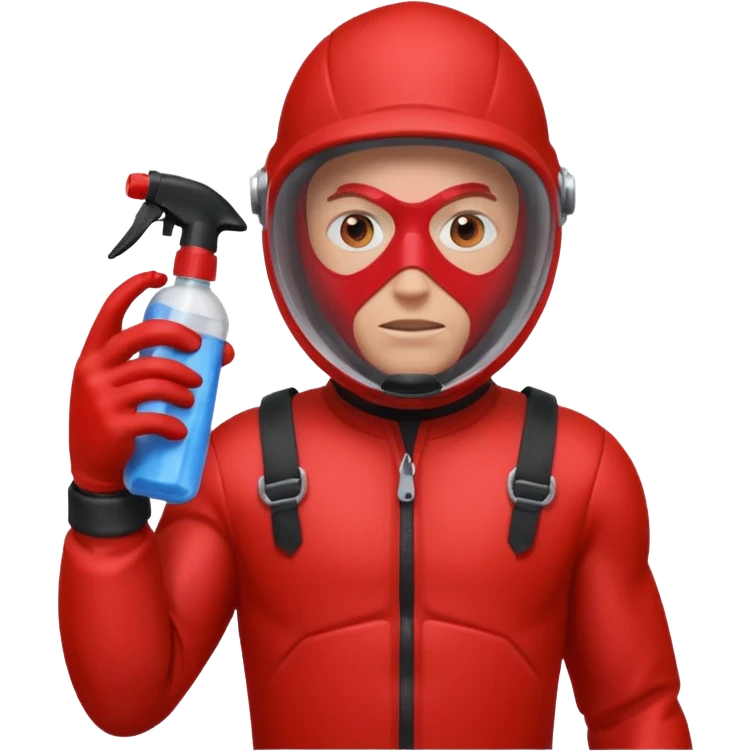 inscticidier man red emoji