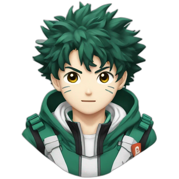 Izuku Midoria my hero academia emoji