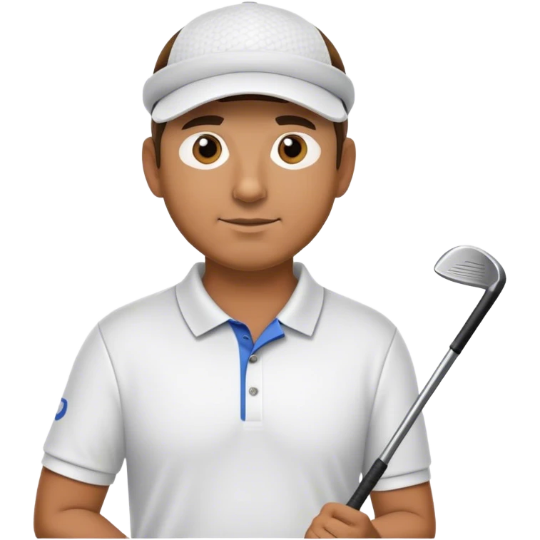 Suburban golf dad emoji