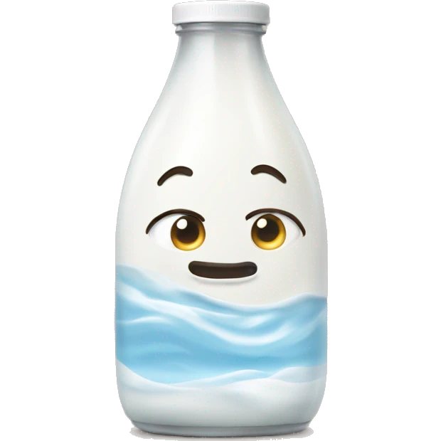 Milk comes from a river emoji