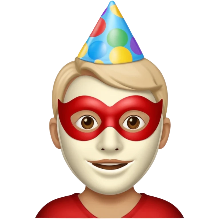 birthday fun mask emoji