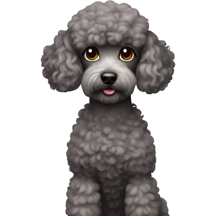 Poodle emoji