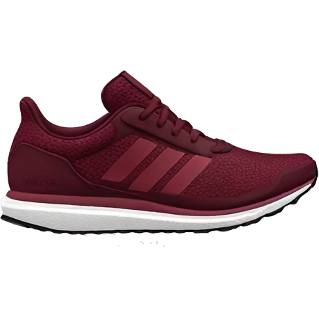 burgundy running adidas emoji