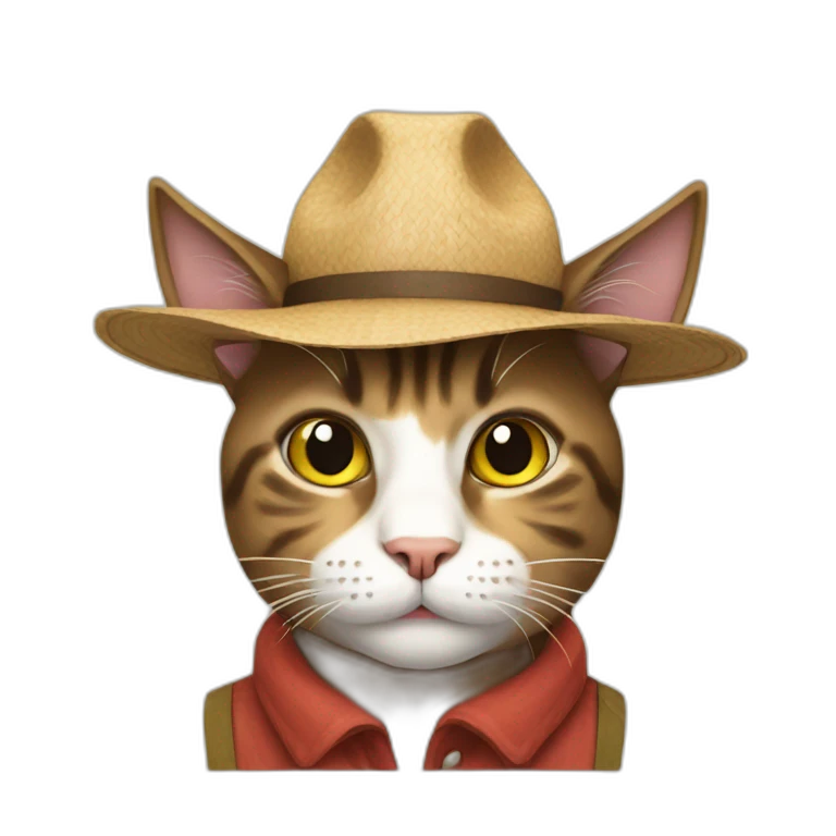 farmer cat emoji