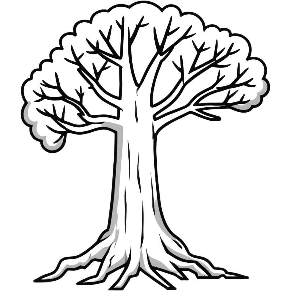 mono con cuerpo de arbol emoji