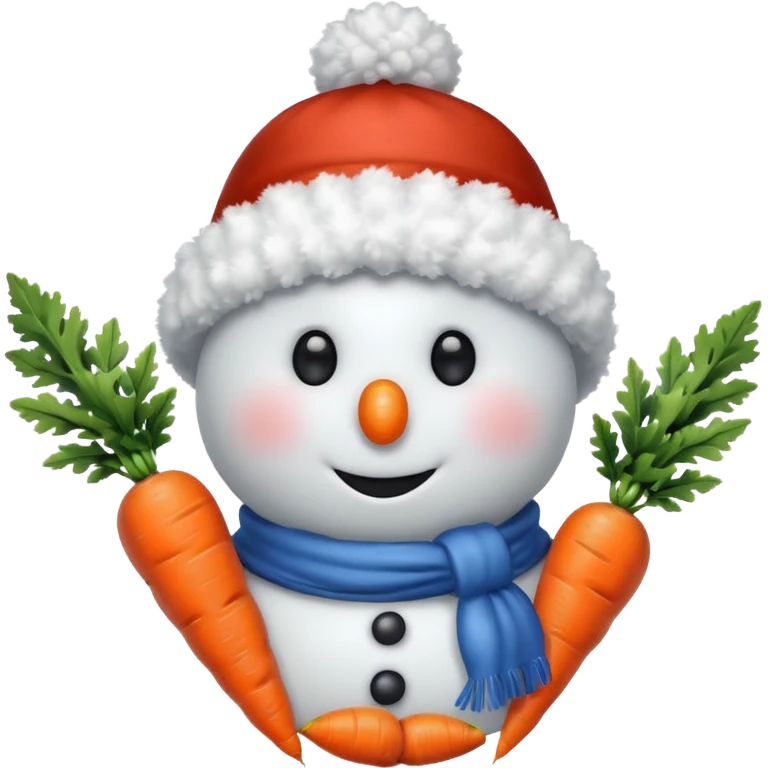 snowmen wearing cap  emoji