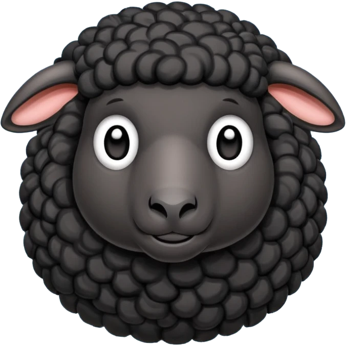 Black sheep  emoji