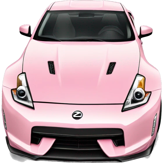 light pink 370z car emoji