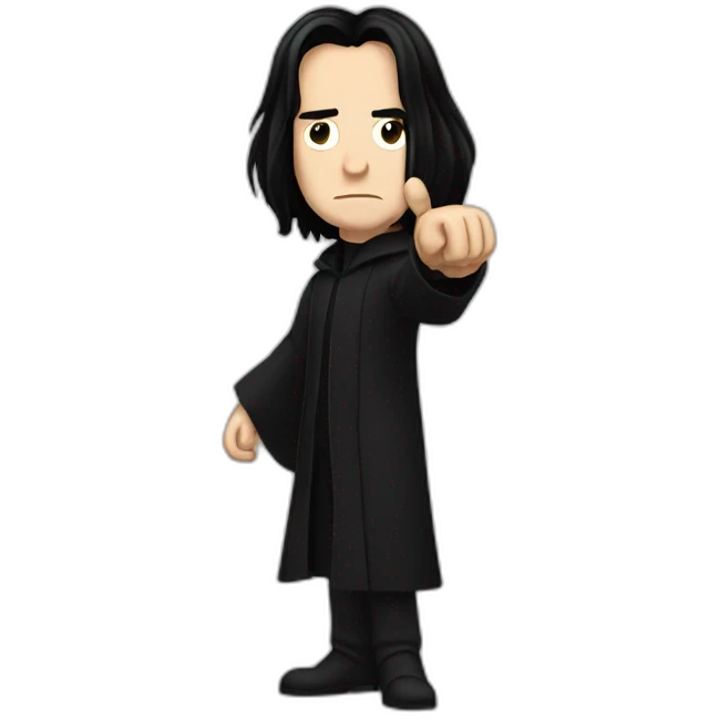 snape thumbs down emoji
