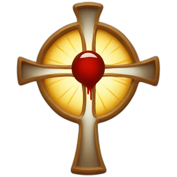 Eucharist body and blood emoji