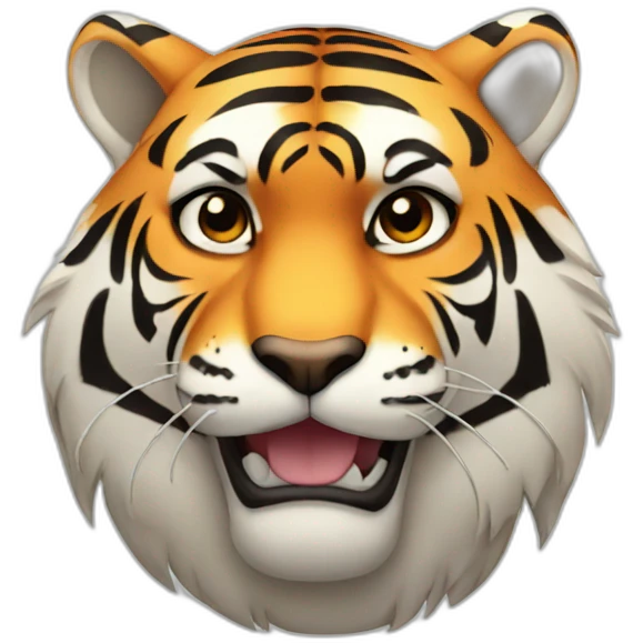 Fat tiger emoji