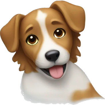 Bath with a dog inside emoji