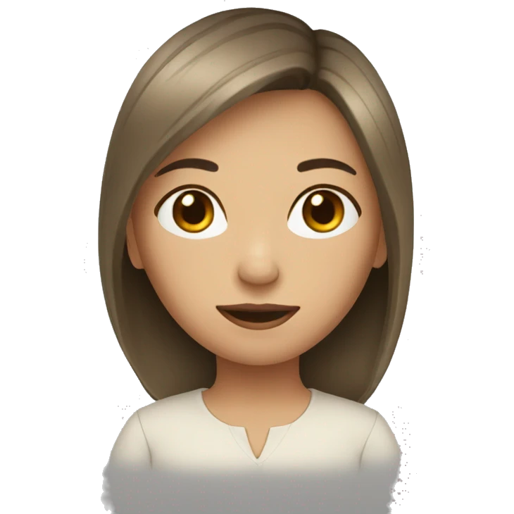 une fille  emoji