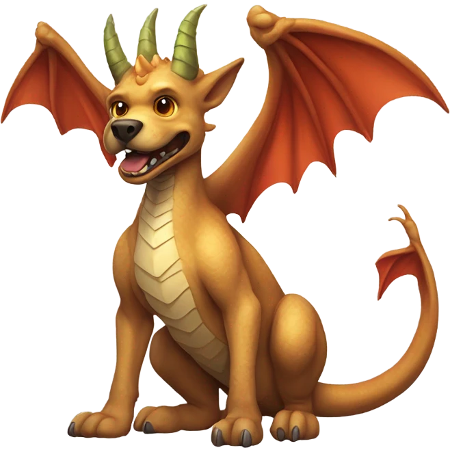 Dog Dragon emoji