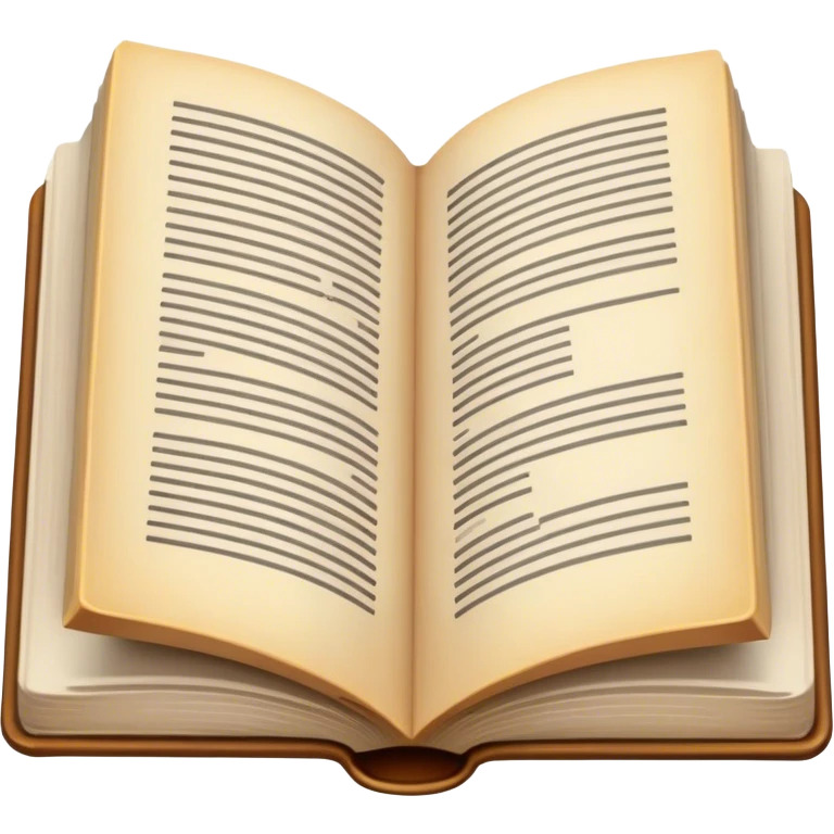 livro aberto  emoji