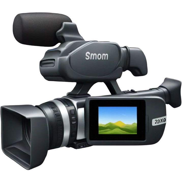 handheld camcorder emoji