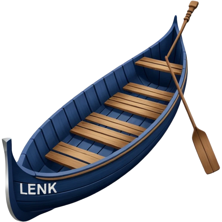 create an emoji of a gondola(cable car for a skiregion. dark navy blue colour and the word Lenk on it. emoji