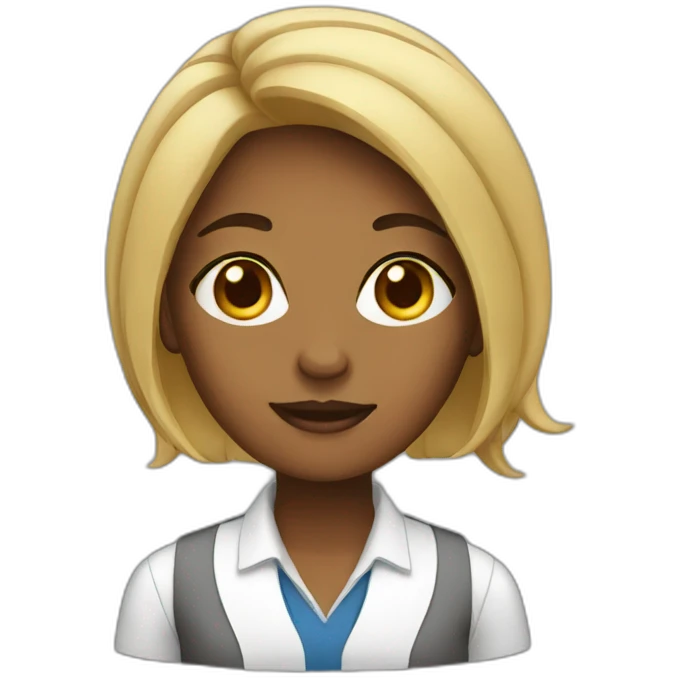 girl office worker emoji