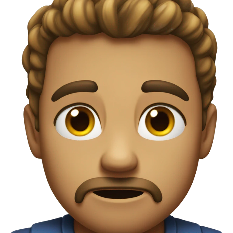 Hangry stare emoji