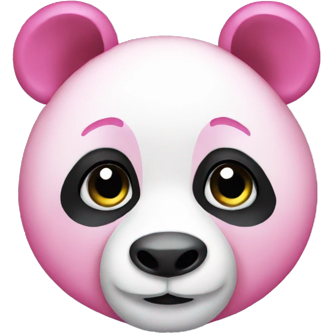 Pink Panda  emoji