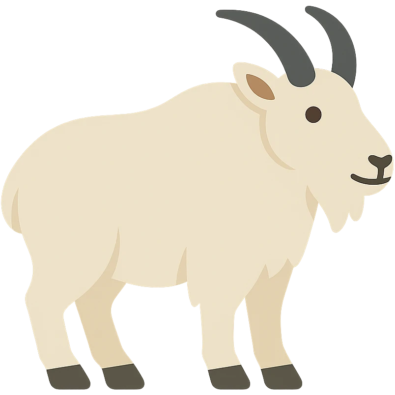 Mountain goat emoji