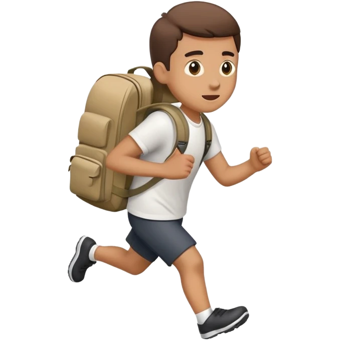 Running away from the country England emoji