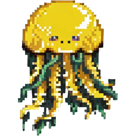 yellow jellyfish emoji