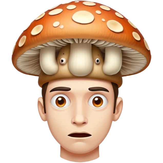 louco de cogumelo emoji
