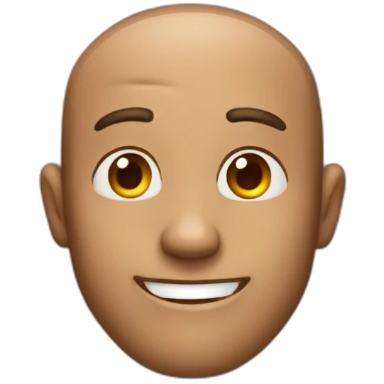 a man too happy emoji