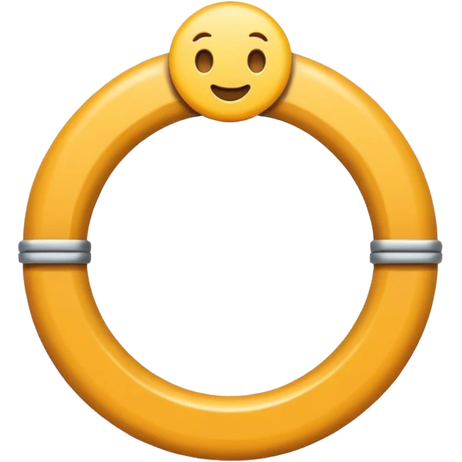 Ring of carton emoji