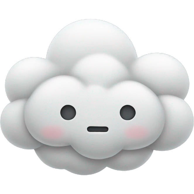 cloud emoji