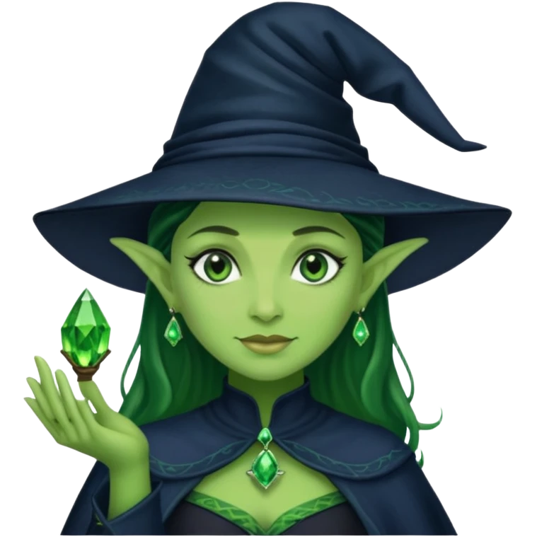 elphaba holding space emoji