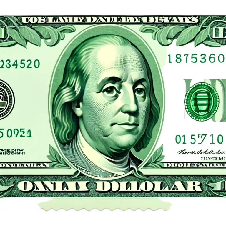 dollar emoji