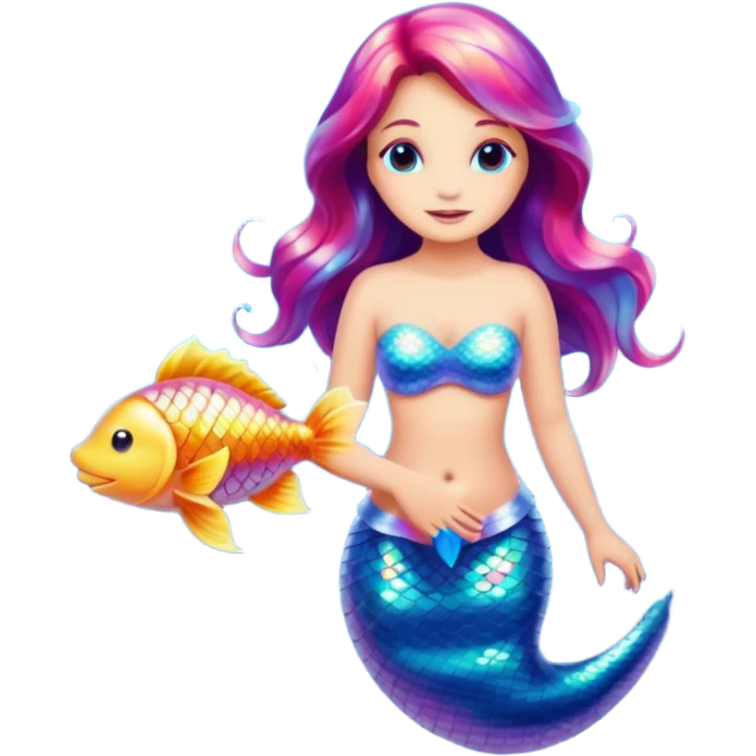 mermaid fish emoji