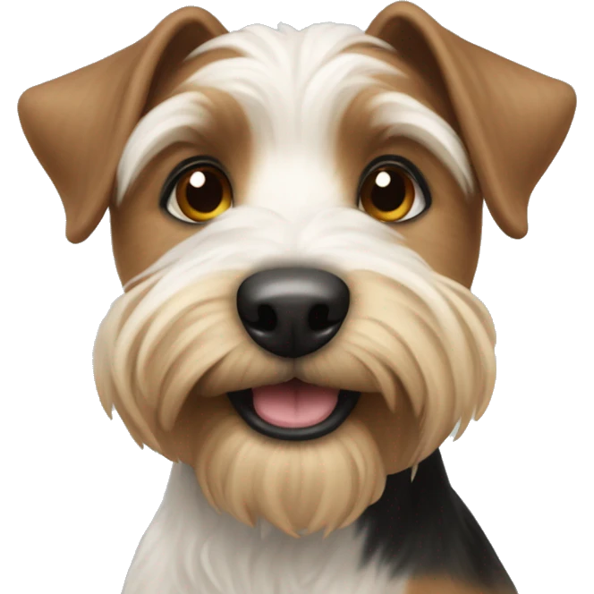 Caren terrier ￼ emoji