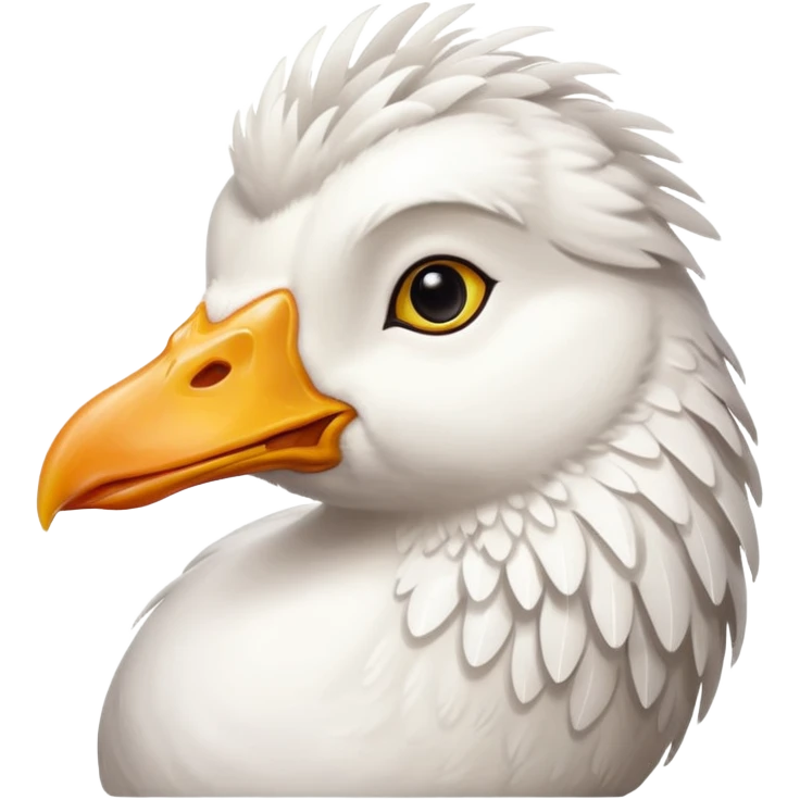 Hen goose
 emoji