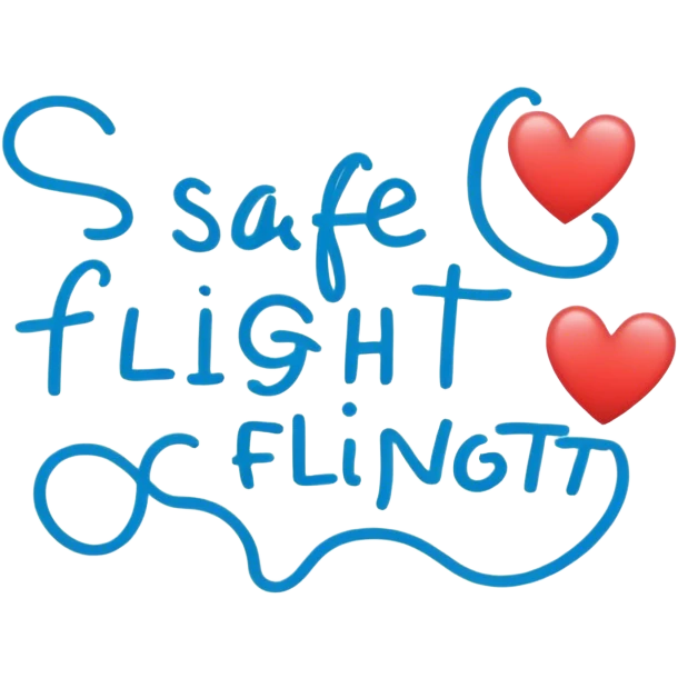 safe flight message emoji