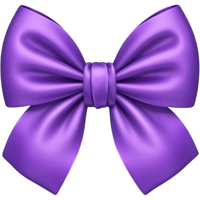 purple bow png form  emoji