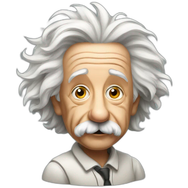 Albert Einstein emoji