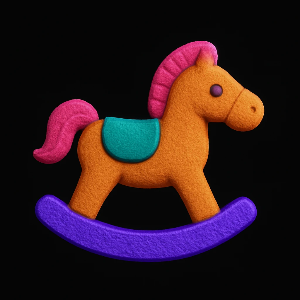 rocking horse emoji
