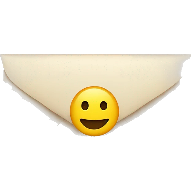 An envelope with a smiley face on it emoji