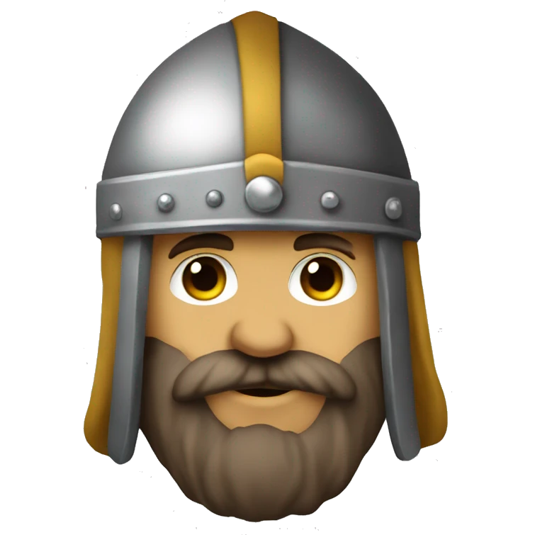 Casco de vikingo emoji